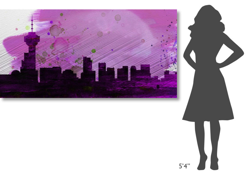 "Vancouver City Skyline" Fine Art Print