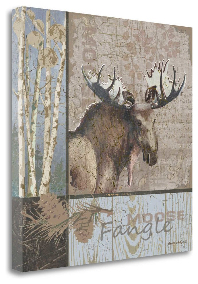 "Fangle" By Anita Phillips, Giclee Print on Gallery Wrap Canvas, Ready to Hang