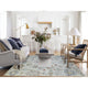Ivory, Hand Knotted, Afghan Angora Oushak Pure Wool Oriental Rug, 8'1"x9'10"