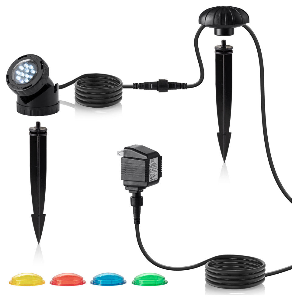 LED Single Light With Photocell and Transformer