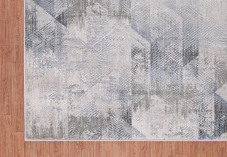 High-Low Wyatt Gray/Blue Rug, Gray, 6'5"x9'5"
