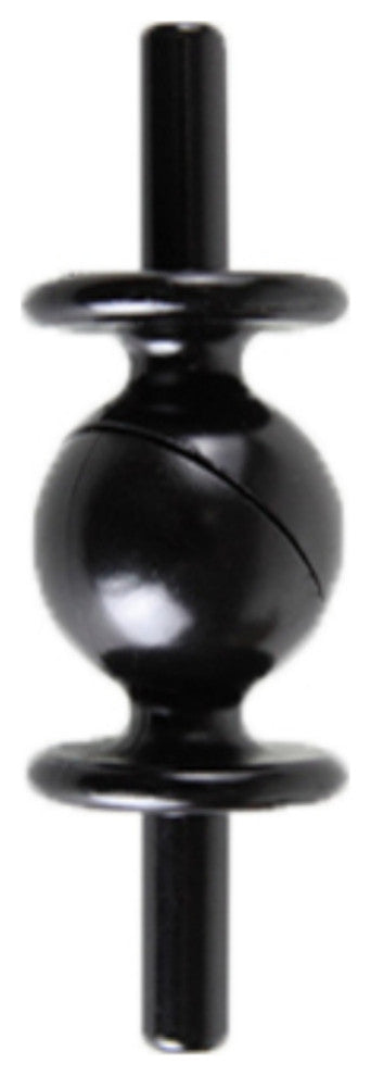 Corner Connector For 13/16" Rod, Black