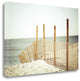 "Wooden Beach Fence" By Jessica Reiss, Giclee Print on Gallery Wrap Canvas