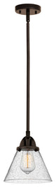 Large Cone Mini Pendant, Oil Rubbed Bronze, Seedy, Seedy