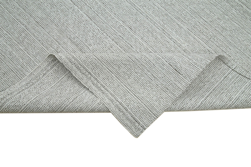 Rug N Carpet - Handmade Turkish 10' 0'' x 13' 9'' Modern Design Wool Kilim Rug
