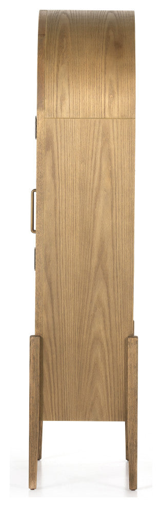 Tolle Cabinet, Drifted Oak Solid