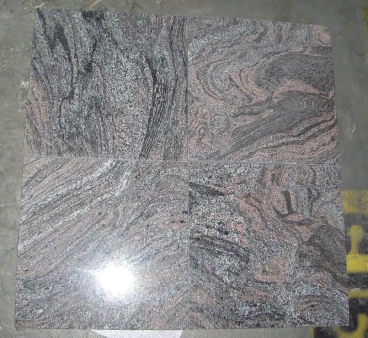 Paradisso Granite Tiles, Polished Finish, 12"x12", Set of 320