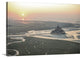 "Le Mont Saint Michel" Wrapped Canvas Art Print, 48"x32"x1.5"