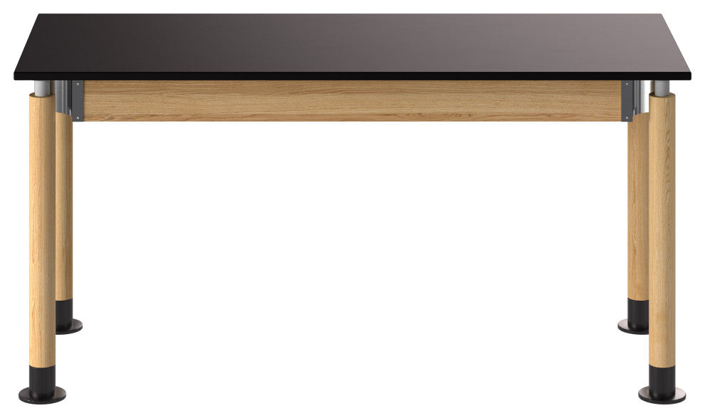 NPS Signature Science Lab Table, Oak, 24 x 60, Phenolic Top