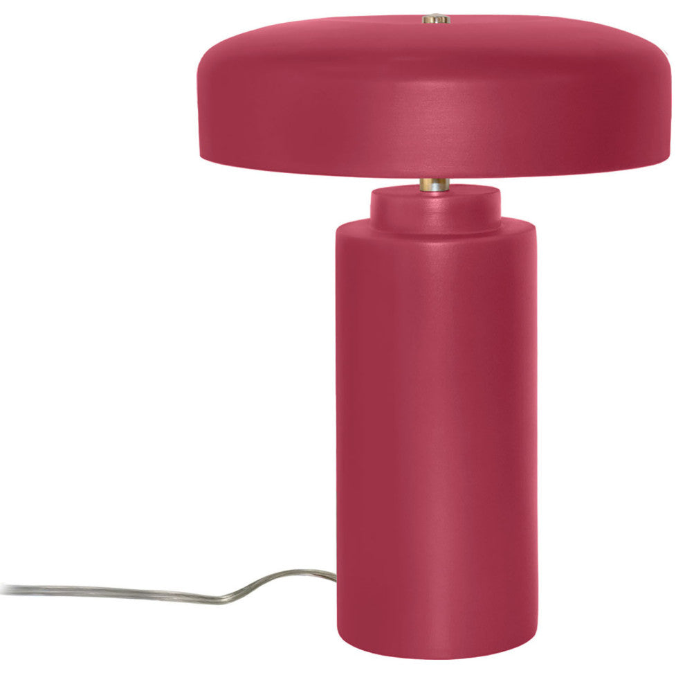 Tower Table Lamp, Cerise