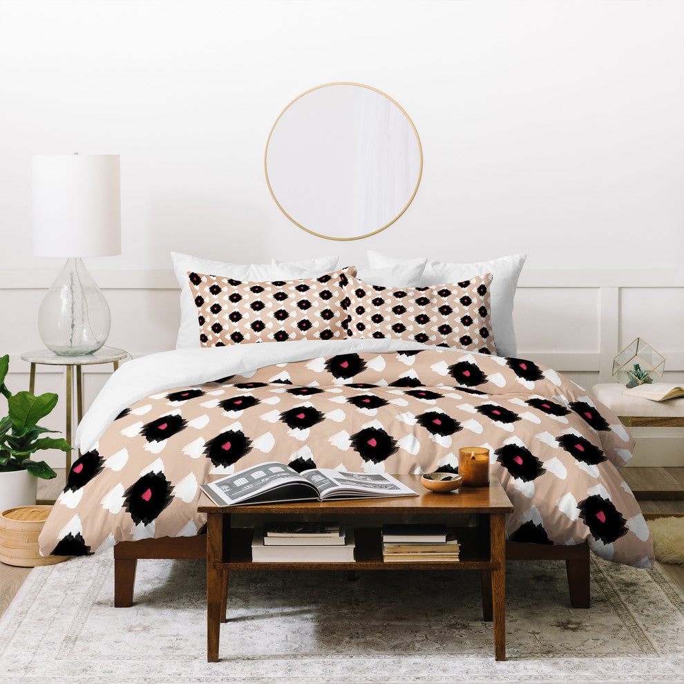 Allyson Johnson Ikat Class Duvet Cover Set, Queen