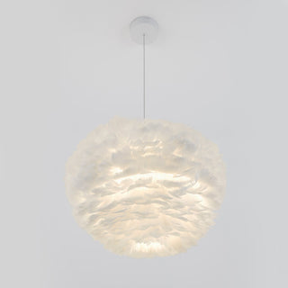 Artika Plume Modern Feathers Pendant Light Fixture