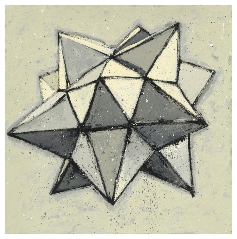 "Wabi Sabi I" Digital Paper Print by Shirley Novak, 26"x26"
