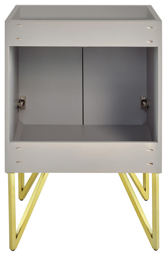 Annecy 24 Diamond Grey Bathroom Vanity Cabinet Only, SM-BV257E