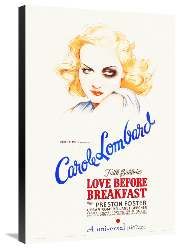 "Love Before Breakfast 1936" Canvas by Hollywood Photo Archive, 20x30"