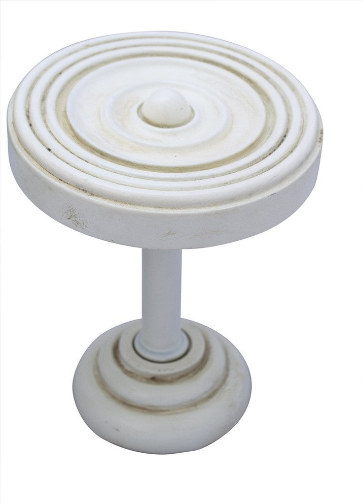 Stafford Drapery Medallion Holdback, Ivory