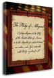 "The Pledge Of Allegiance" By Jennifer Pugh, Giclee Print on Gallery Wrap Canvas