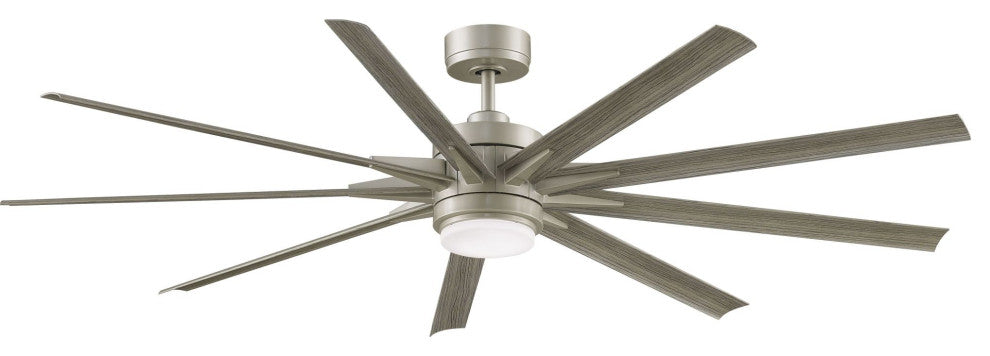 Fanimation Odyn Custom-KIT-72-LK Odyn Custom 72" 9 Blade Indoor / - Brushed
