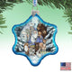 Gather, Peace Father Winter Glass Ornament