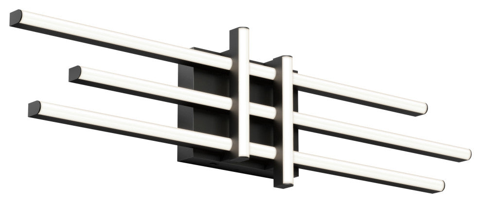 Artika Grid Modern Vanity Light, Black
