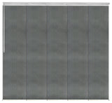 Stormy 5-Panel Track Extendable Vertical Blinds 58-110"W