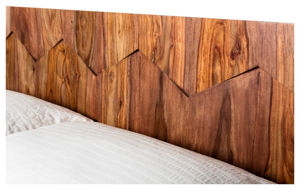 First of A Kind O2 King Bed Brown