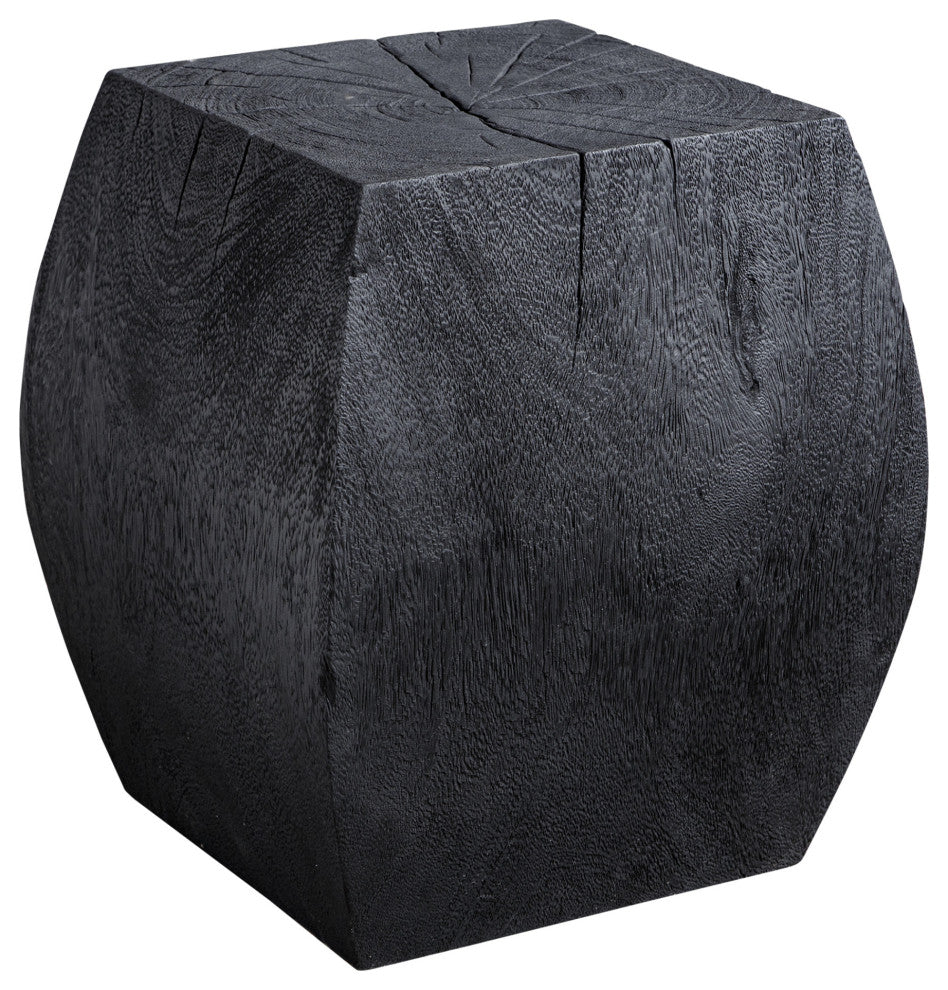 Uttermost 25296 Grove 14.5"W Accent Stool - Black