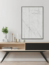 "Key Intersection" Floater Framed Painting Print on Canvas, 12x18