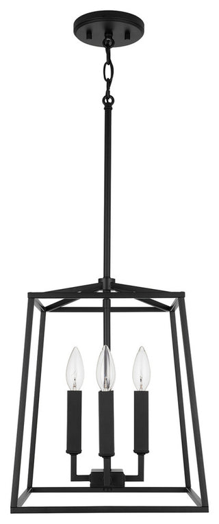 Capital Lighting 537641 Thea 4 Light 12"W Taper Candle Pendant - Oil Rubbed