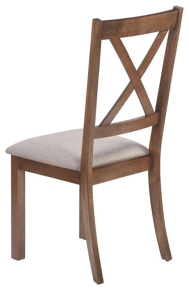Dining Chair, Set Of 2, Side, Upholstered, Kitchen, Dining Room