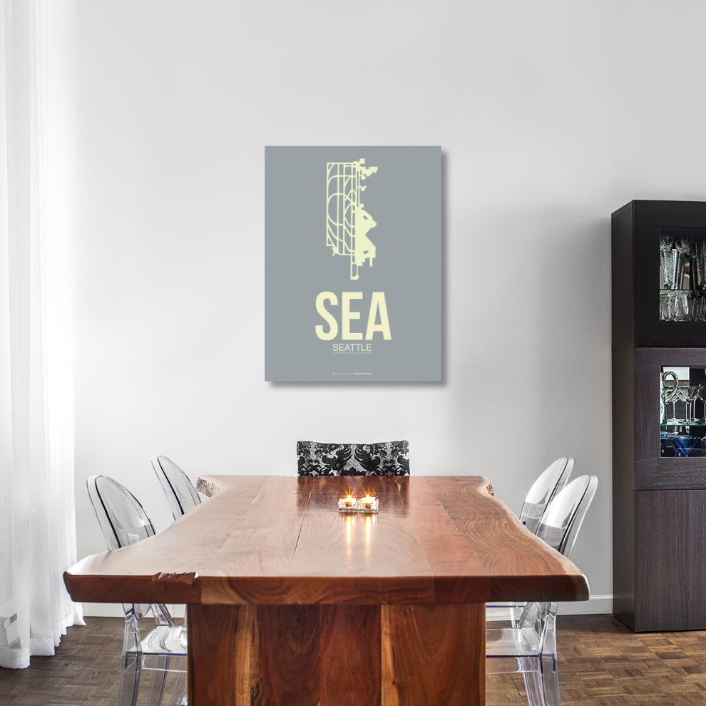 "SEA Seattle Poster 3" Fine Art Print