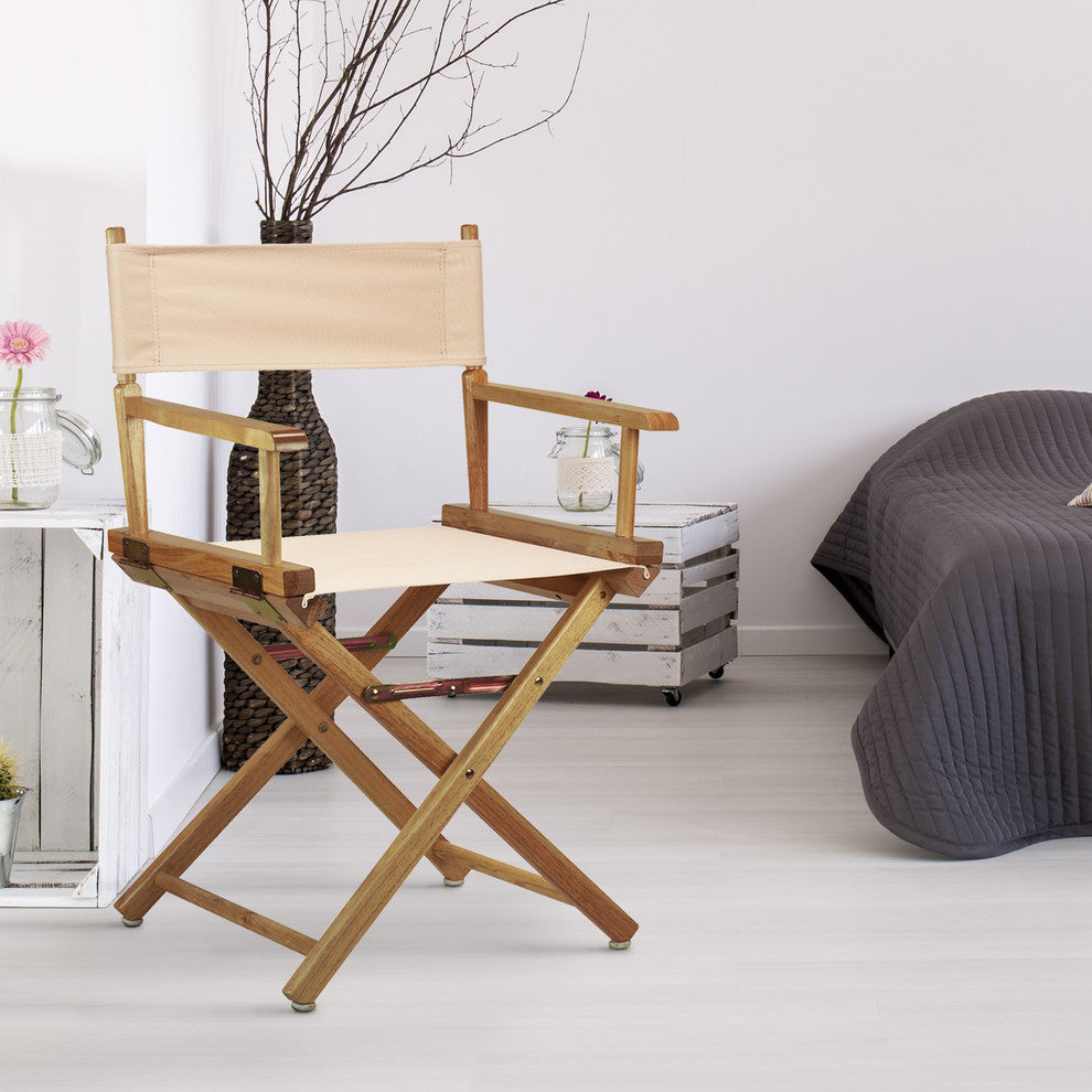 018" Director's Chair Natural Frame-Tan Canvas