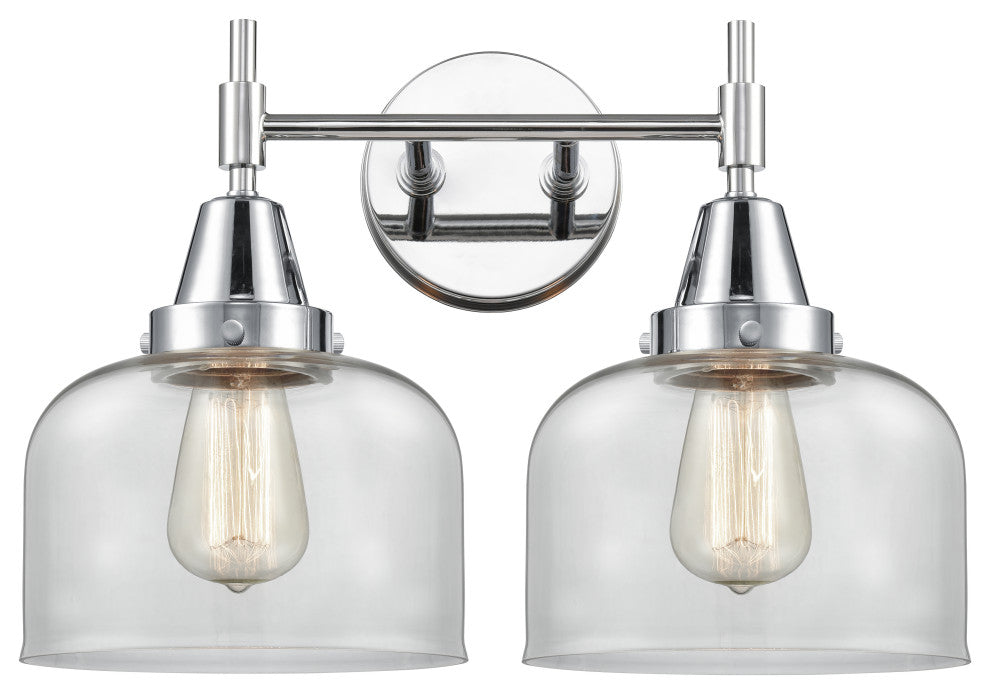 INNOVATIONS LIGHTING 447-2W-PC-G72-LED Caden 2 Light 17 inch Bath Vanity Light
