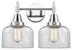 INNOVATIONS LIGHTING 447-2W-PC-G72-LED Caden 2 Light 17 inch Bath Vanity Light