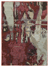 Oriental Weavers Evolution Red/ Beige Abstract Indoor Area Rug 6'7"X9'6"
