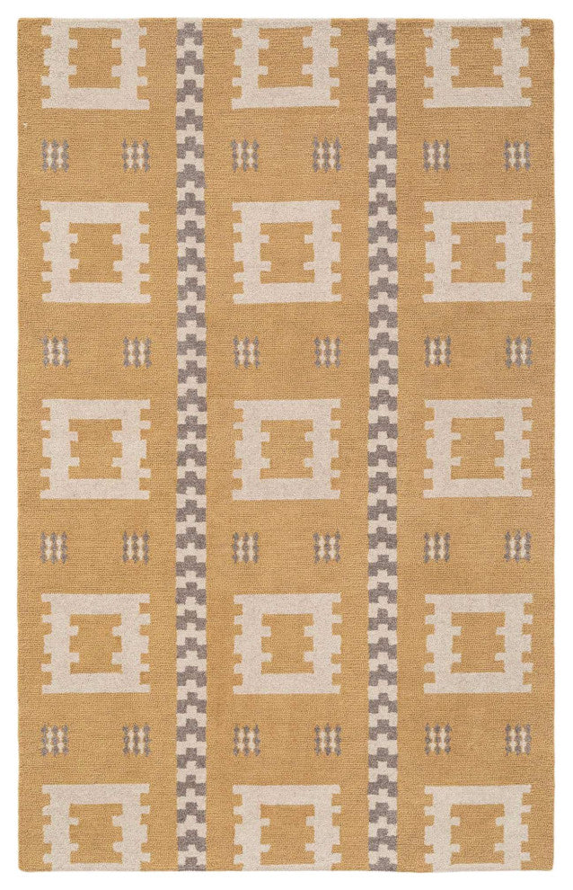 Freya Freya Area Rug, Gold, 5'x8'