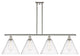 Innovations 516-4I-PN-GBC-124 4 Light Island Light, Polished Nickel