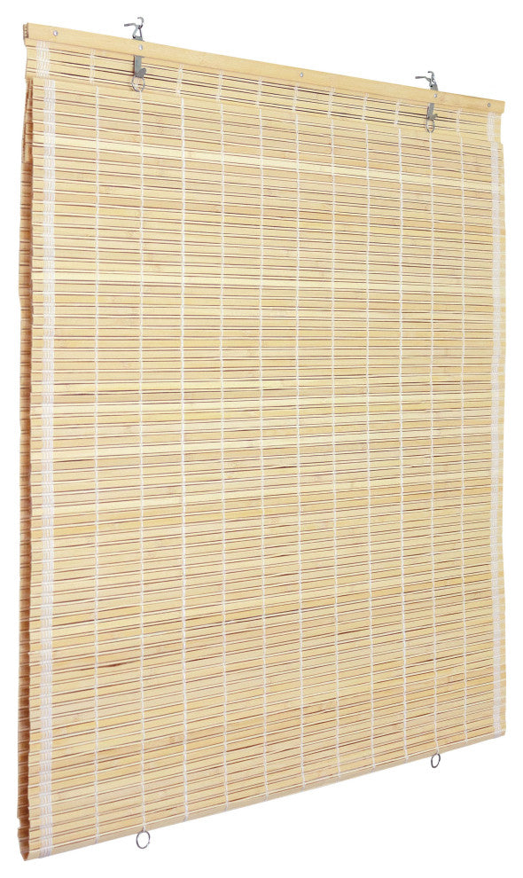 Bamboo Cordless Window Shade, Natural