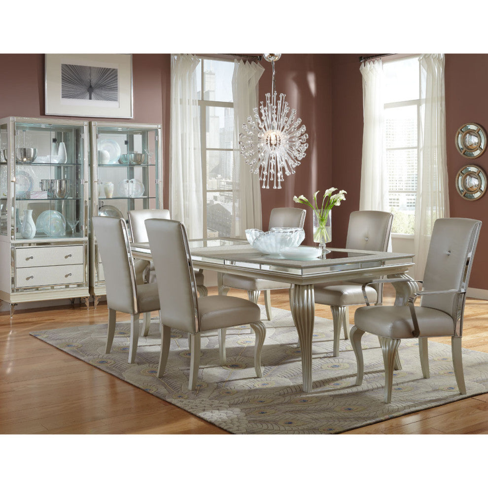AICO Michael Amini Hollywood Loft Curio, Frost