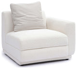 Perry Chenille Modular Corner Chair, Raf