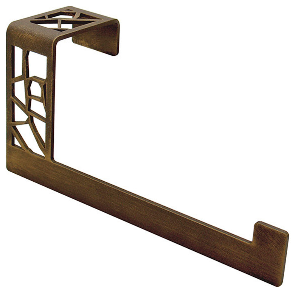 Towel Ring (Trencadis), Old Brass