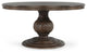 Brookside Round Dinning Table, Cocoa Brown, 60"
