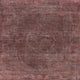 Ahgly Company Indoor Square Mid-Century Modern Area Rugs, 5' Square