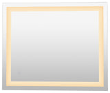 Remy Anti-Fog Front/Back-lit Bathroom Vanity Mirror, Touch Control, Height: 36"