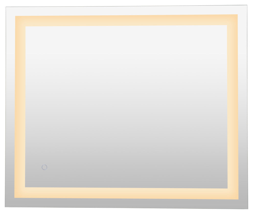 Remy Anti-Fog Front/Back-lit Bathroom Vanity Mirror, Touch Control, Height: 36"