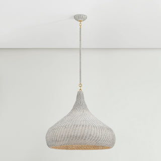 Hudson Valley Lighting Hampstead Pendant, Aged Brass