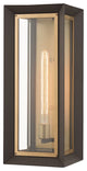 Troy Lowry 1-Light Large Outdoor Wall Sconce B4053-TBZ/PBR, Textured Bronze