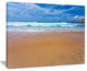 "Peaceful Atlantic Seashore Portugal" Beach Canvas Wall Art, 20"x12"