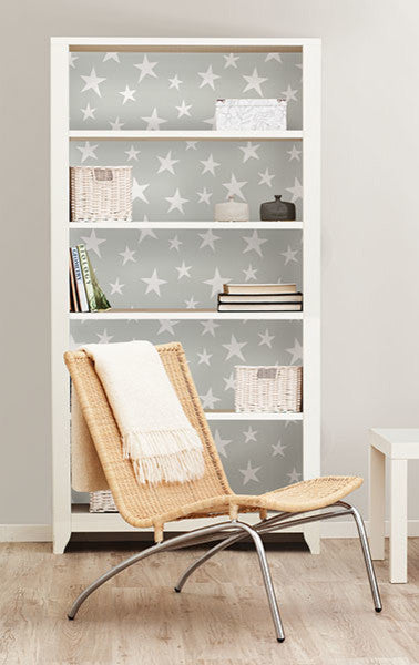 Stars Peel and Stick Wallpaper, 4 Rolls