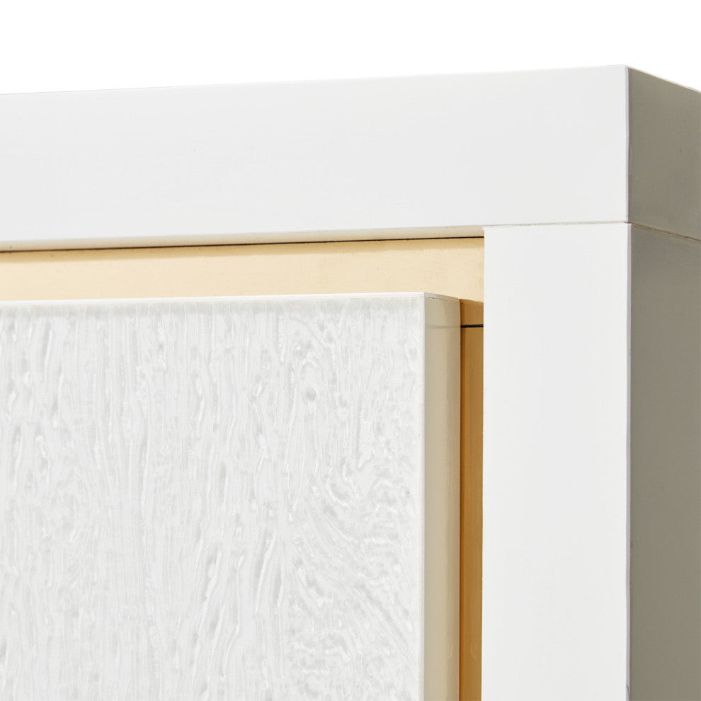 Palm Gate Dresser, Cloud White